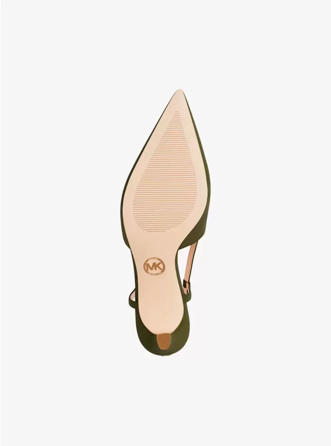Zapato de tacón con tira trasera Alora de ante Zapato de tacón con tira trasera Alora de ante