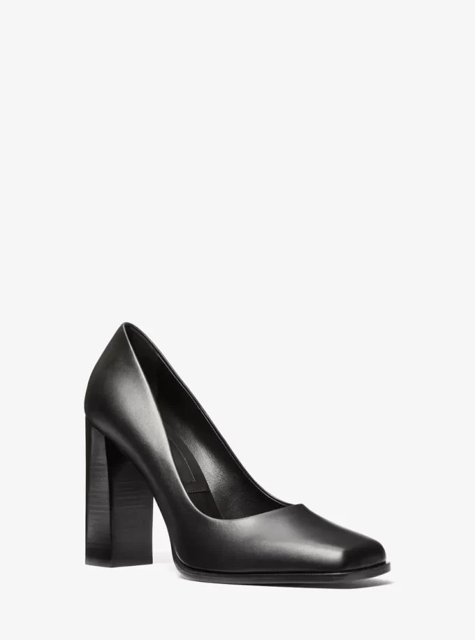 Zapato de tacón Jeanne de piel Zapato de tacón Jeanne de piel