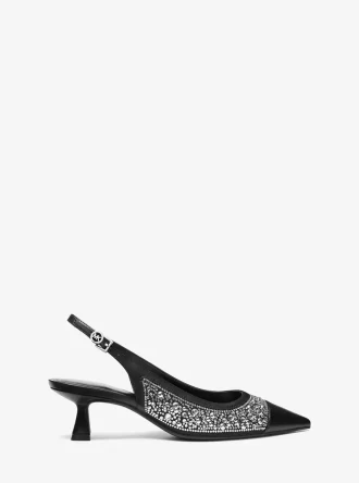 Zapatos de salón con tira trasera adornados Amali