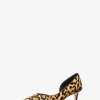 Zapatos de salón Elyse de pelo de becerro con estampado de leopardo