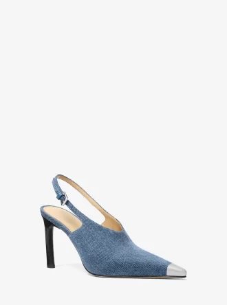Zapatos de salón Kasia Denim Slingback