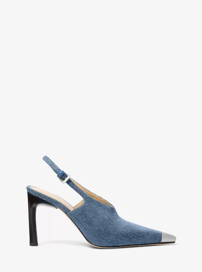 Zapatos de salón Kasia Denim Slingback