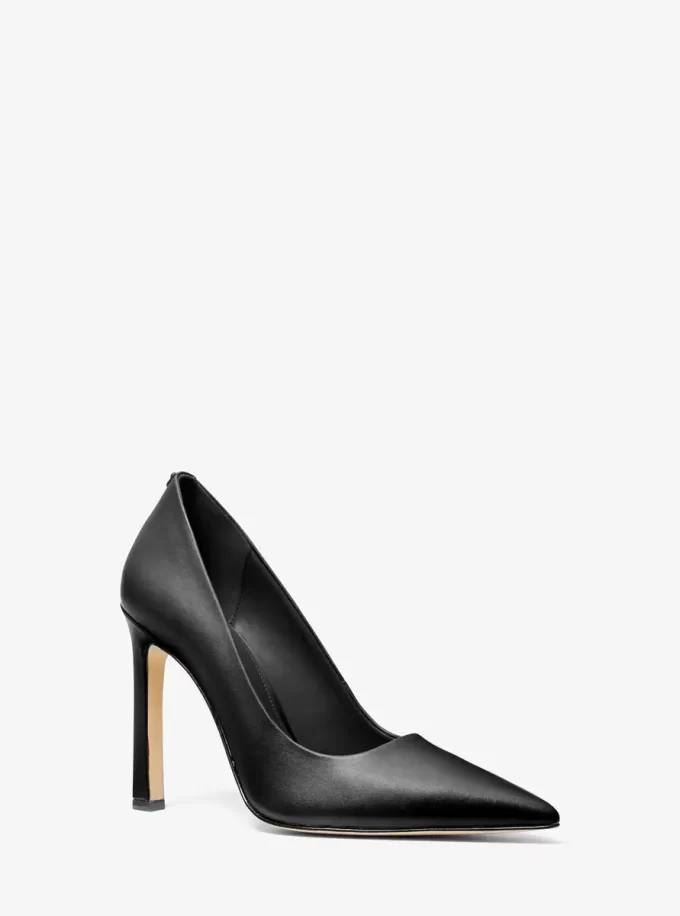 Zapatos de tacón de cuero Amara