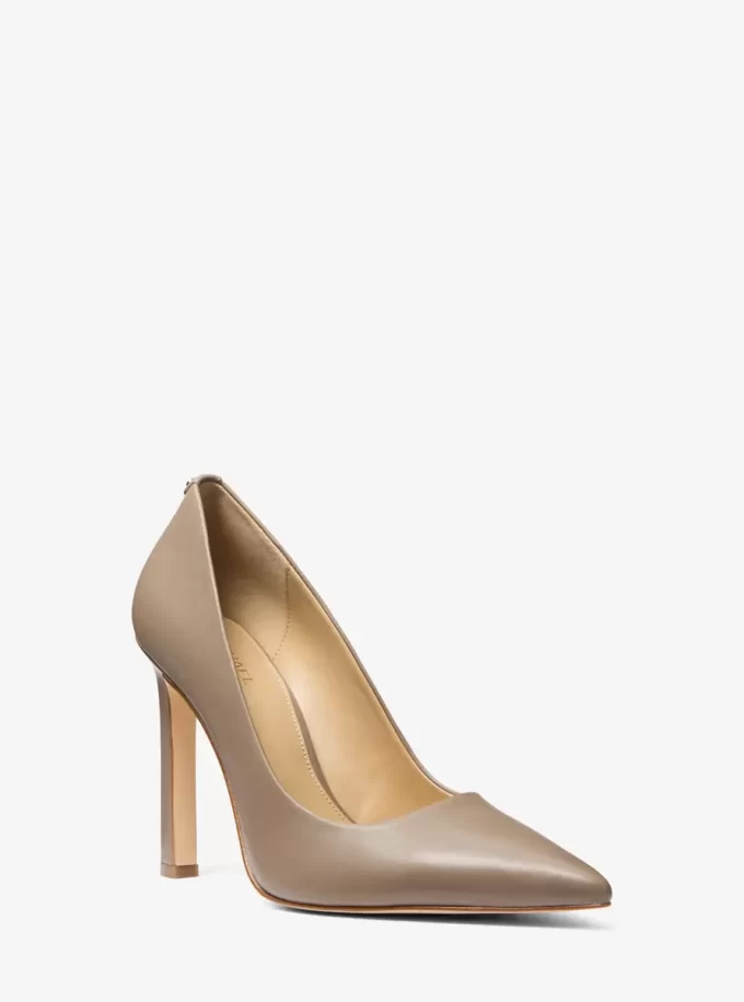 Zapatos de tacón de cuero Amara