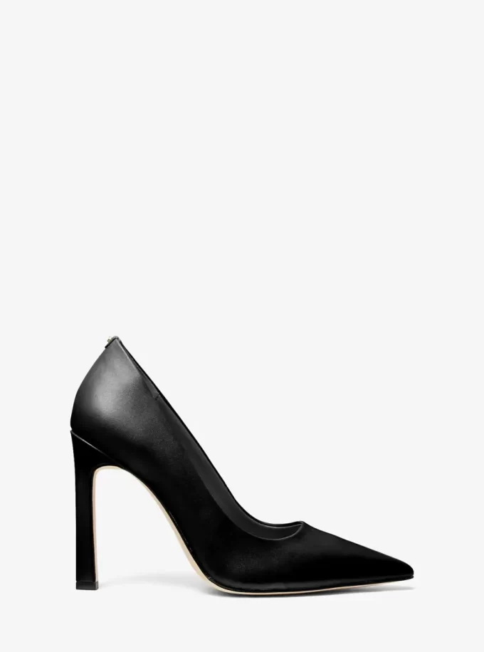Zapatos de tacón de cuero Amara